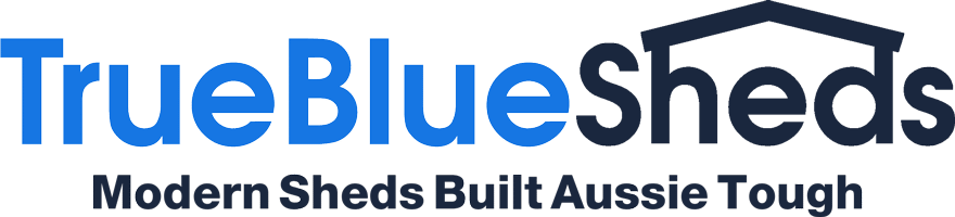 True Blue Sheds Adelaide logo